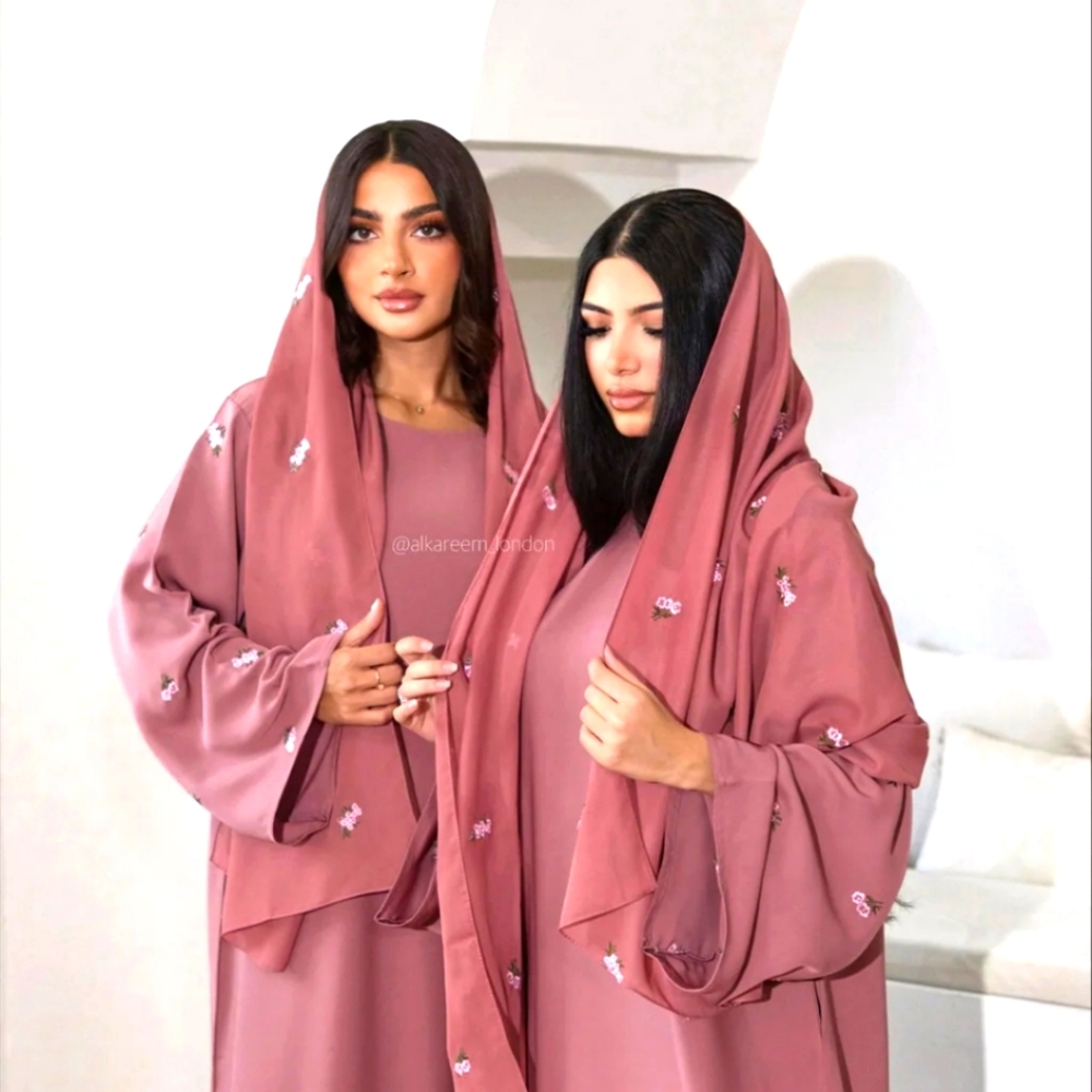 NWT STUNNING AL KAREEM  ABAYA SET
